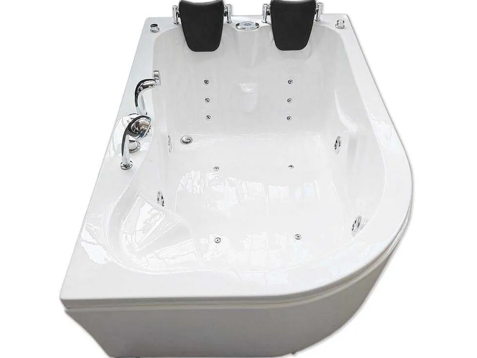 Witte Hottub 170 X 115 Cm Voor 2 Personen 15 Jets Dahlia
