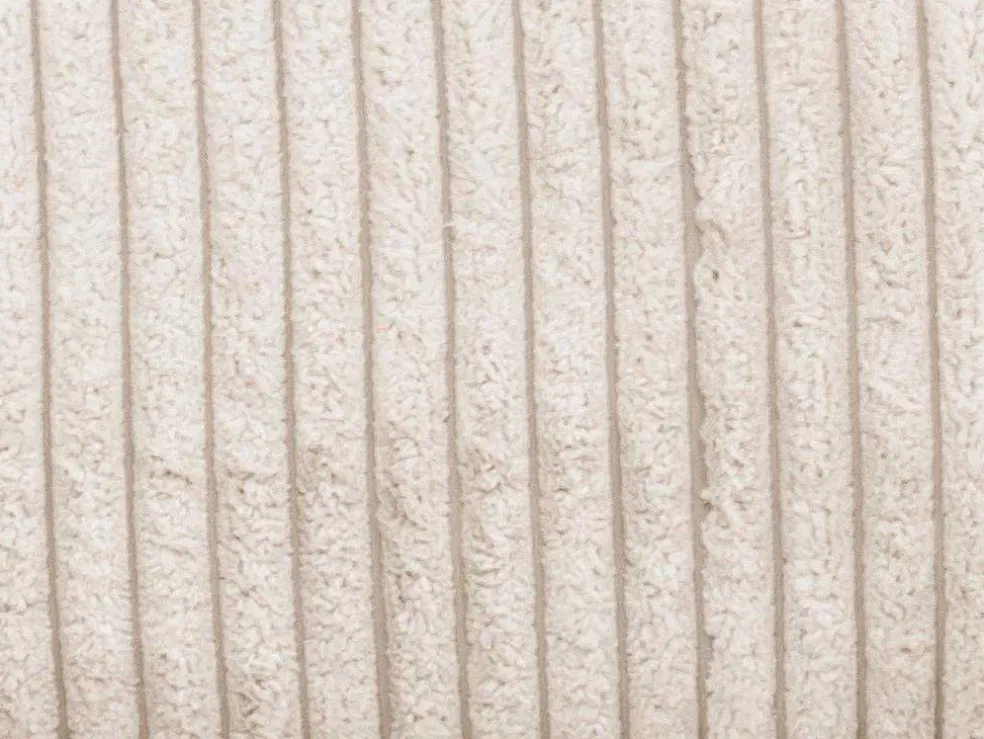 Xxl Hoekbank Van Beige Ribfluweel Tessio Van Maison Cephy