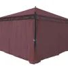 Zijwand Voor Pergola Calpe Iii, Roodbruin