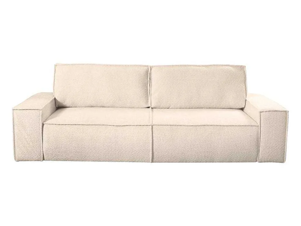 3-Zits Slaapbank Van Teddy Stof - Beige - Amelia Van Pascal Morabito